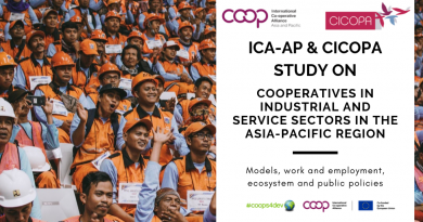 Report on Cooperatives in Industrial and Service Sectors in the Asia-Pacific region