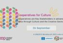 MONDIACULT 2022 Side-event – Cooperatives are Key Stakeholders in advancing SDGs through Culture and the Creative Sector